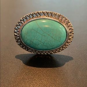 Faux stone ring